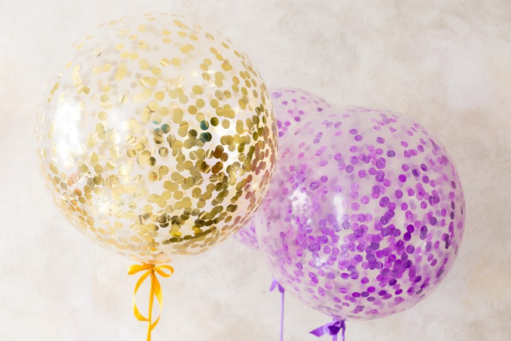 Confetti ballons