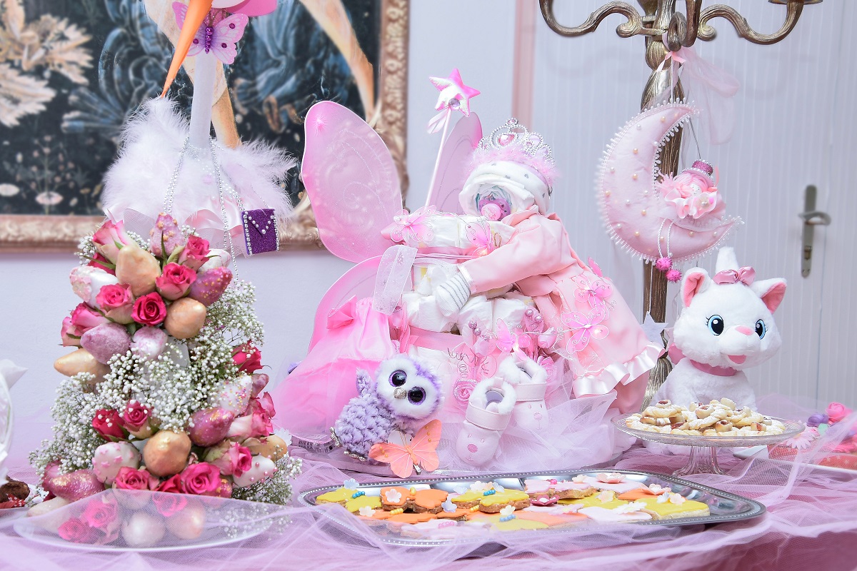 How To Arrange Baby Shower Table Decor