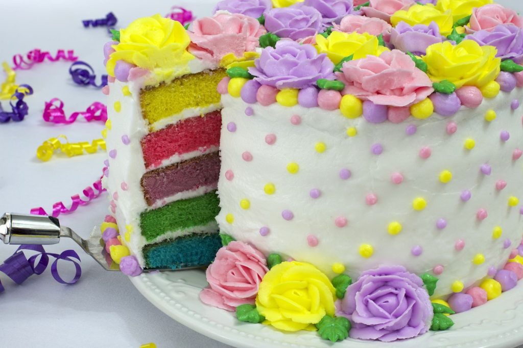 Rainbow cake