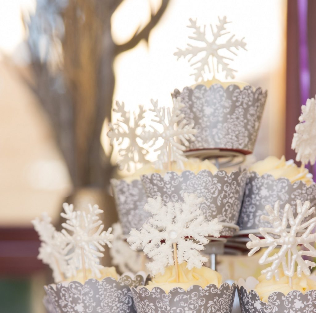 Cute Snowflake Winter Baby Shower Theme Ideas