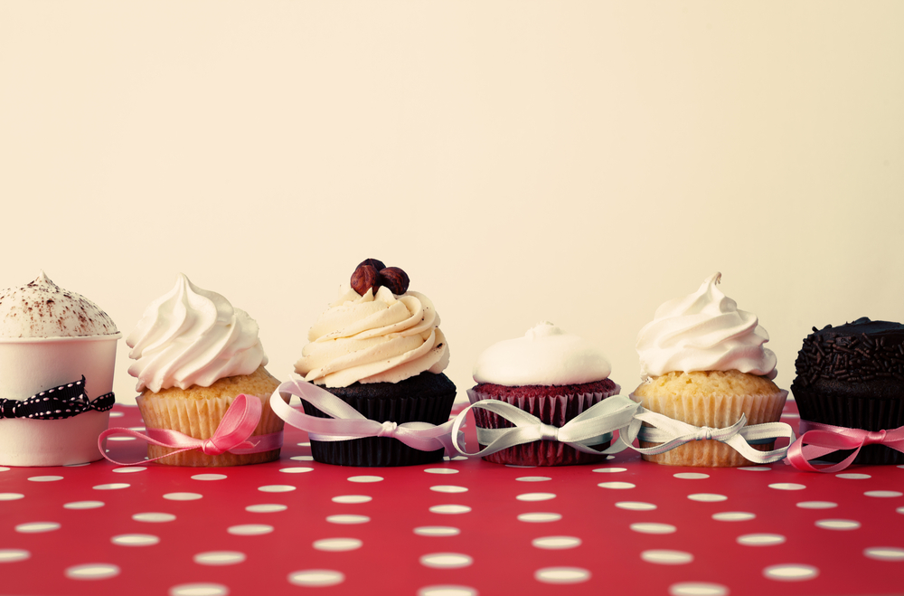 baby shower cupcakes