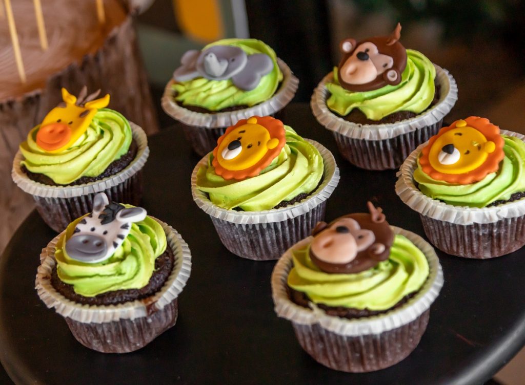 Safari cupcakes