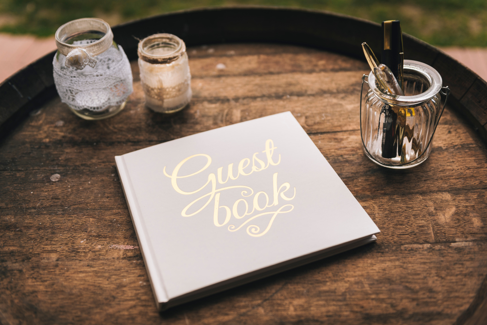 baby shower guest book