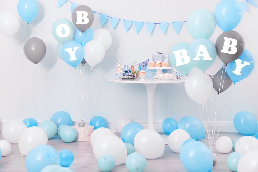 baby shower centerpieces for a boy